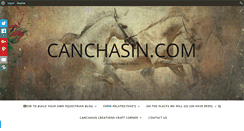 Desktop Screenshot of canchasin.com