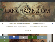 Tablet Screenshot of canchasin.com